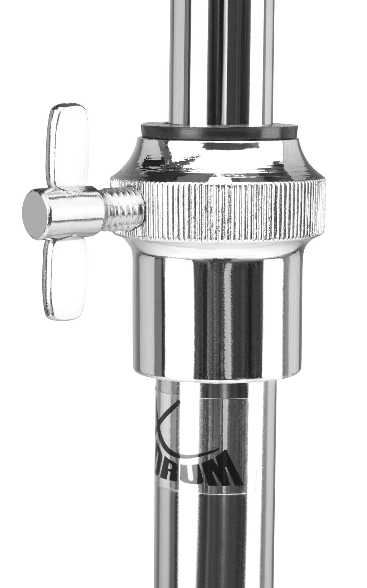 XDrum Cowbell Set, 5 Kuhglocken inkl. Ständer (Percussion, Kuhglockenset, 4",5",6",7",9", robuster, höhenverstellbarer Ständer, doppelstrebige Hardware, ausgezeichneter, harmonischer Klang)