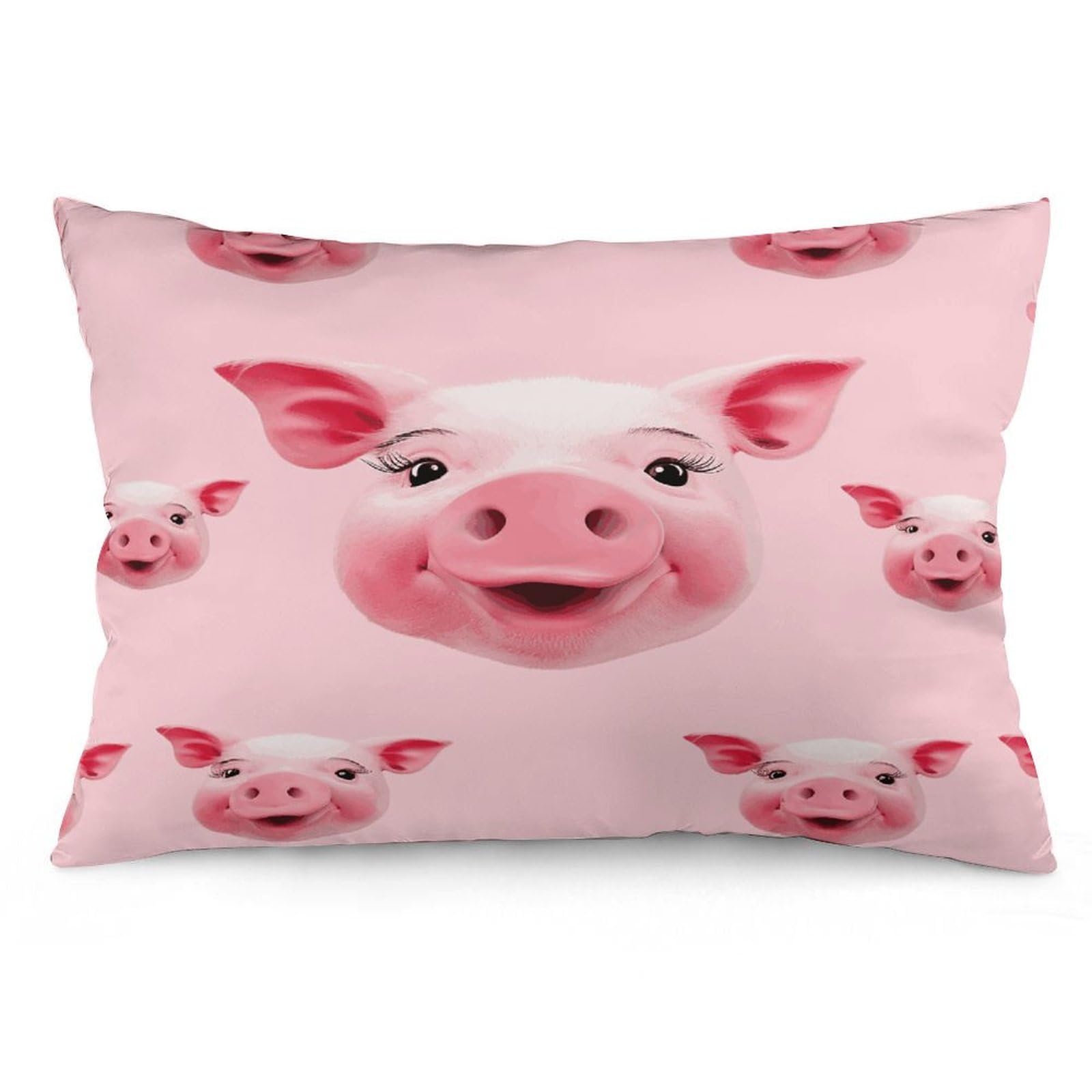 Wsoihfec Style Smiling (20) Throw Pillow Covers Decorative, Pillow Cases Soft Plush, Modern Farmhouse Boho Cushion Cover For Bed Couch Sofa Living Room Spring Decor12 X20