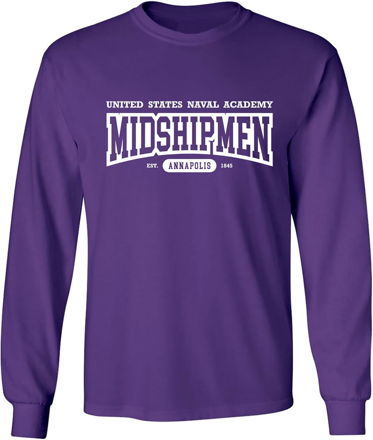 zerogravitee U.S. Naval Academy Midshipmen Adult Long Sleeve T-Shirt