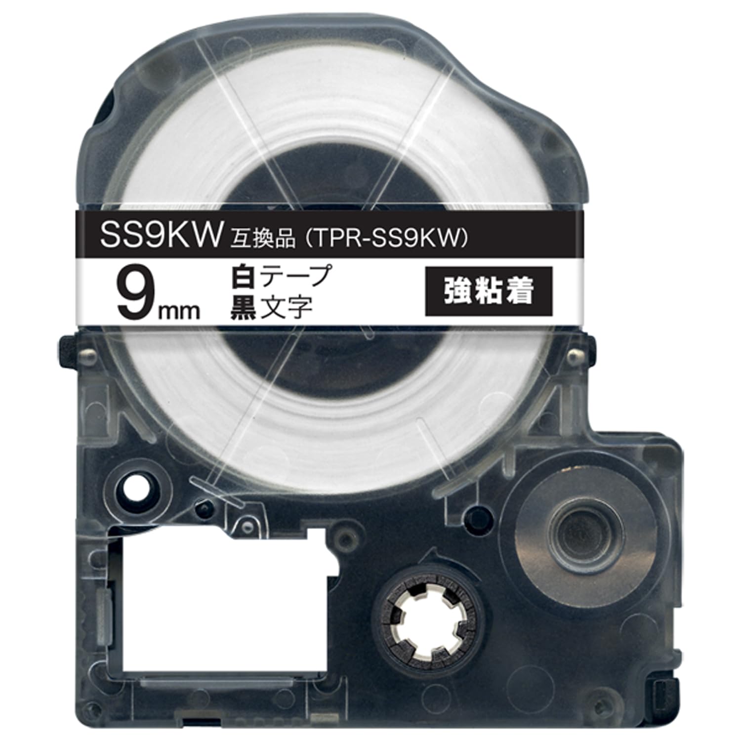 【在庫セール】キングジム用 テプラ PRO 互換 テープカートリッジ SS9KW Amazon | プリンタス キングジム用 テプラ PRO 互換 テープ
