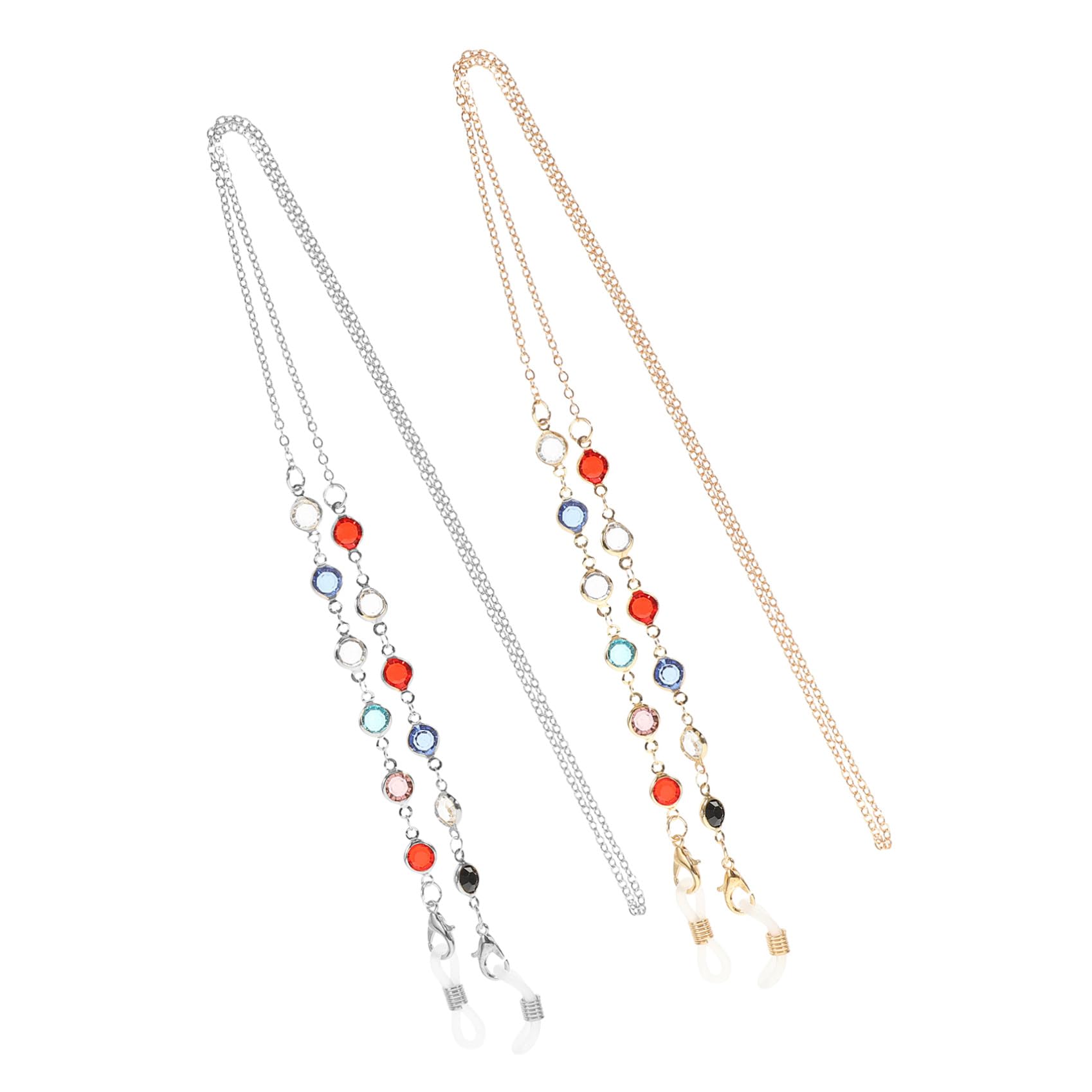 VALICLUD Catena Di Occhiali Catene Di Occhiali Da Vista Per Donna Alla Moda Porta Collana Per Occhiali Da Donna Cordino D'oro Collane Di Moda Per Donne Alla