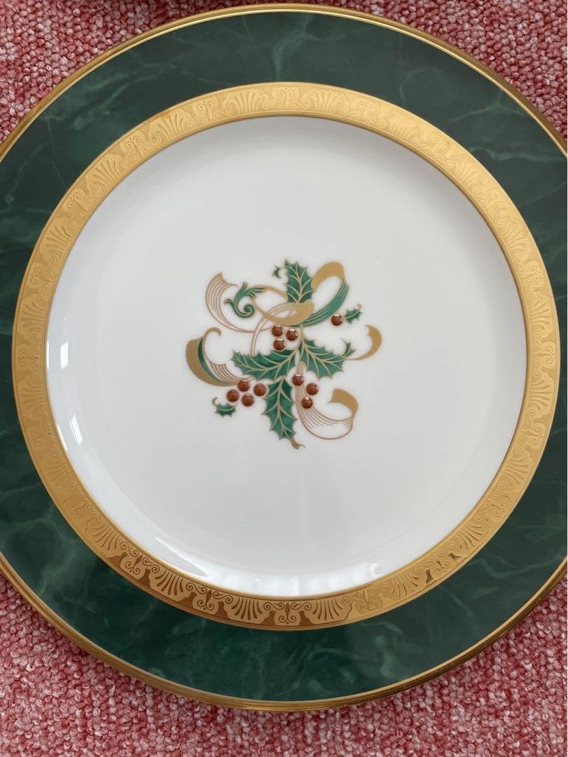 ノリタケフィッツジェラルド陶器中皿22cm 4枚セット