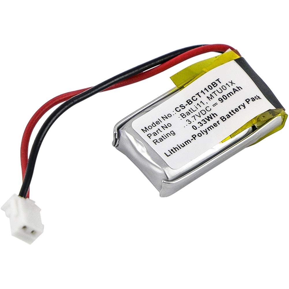 CS-BCT110BT Batterie 90mAh Compatible avec [Logisty] D51-31, GB-D5141, GB-D5142, L5141, L5142, Logisty-Diagral-Hager D5130GB, Logisty-Diagral-Hager D5131GB, S660-22e, pour [Daitem] D5130GB, D5131, D5