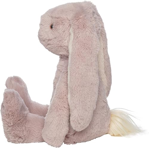 Miniatura 3 de Manhattan Toy Ivy The Mauve & Light Beige Snuggle Bunnies - Peluche de 12 pulgadas con detalles bordados