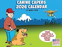 Vista 65 de Calendario de cachorro Golden Retriever 2027 mensual de pared de 12 meses