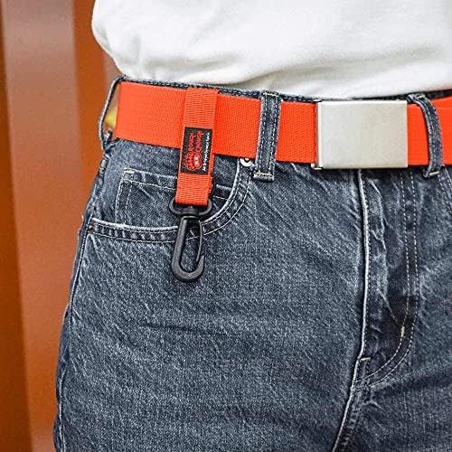 Rough Enough Tactical Belt Men with Keychain EDC Casual with Nylon for Preppy Boys Men2