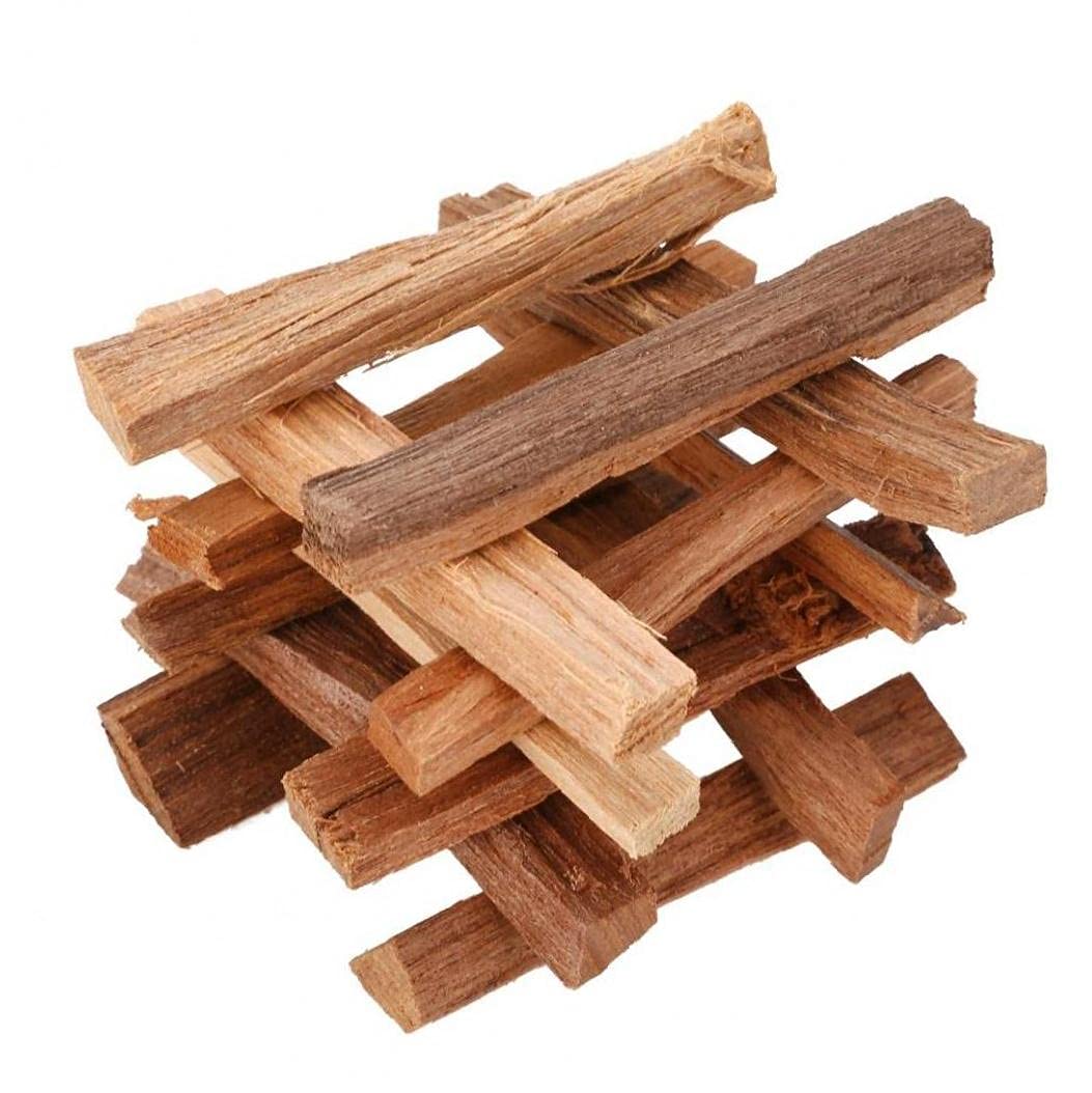 Tossper 50G/Bag Aromatic Fragrance Sandal Wood Chips Irregular Sandalwood Wood Incense Sticks Home Office Diy Craft Supplies