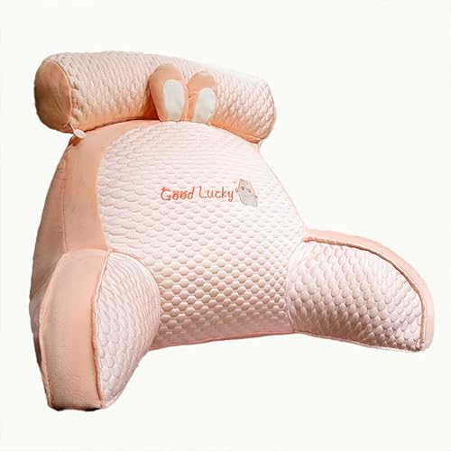 Vista 8 de Equipado con acolchado independiente, cojín de cama, almohada de lectura y descanso, almohada de lectura fresca con reposacabezas y brazos, almohada