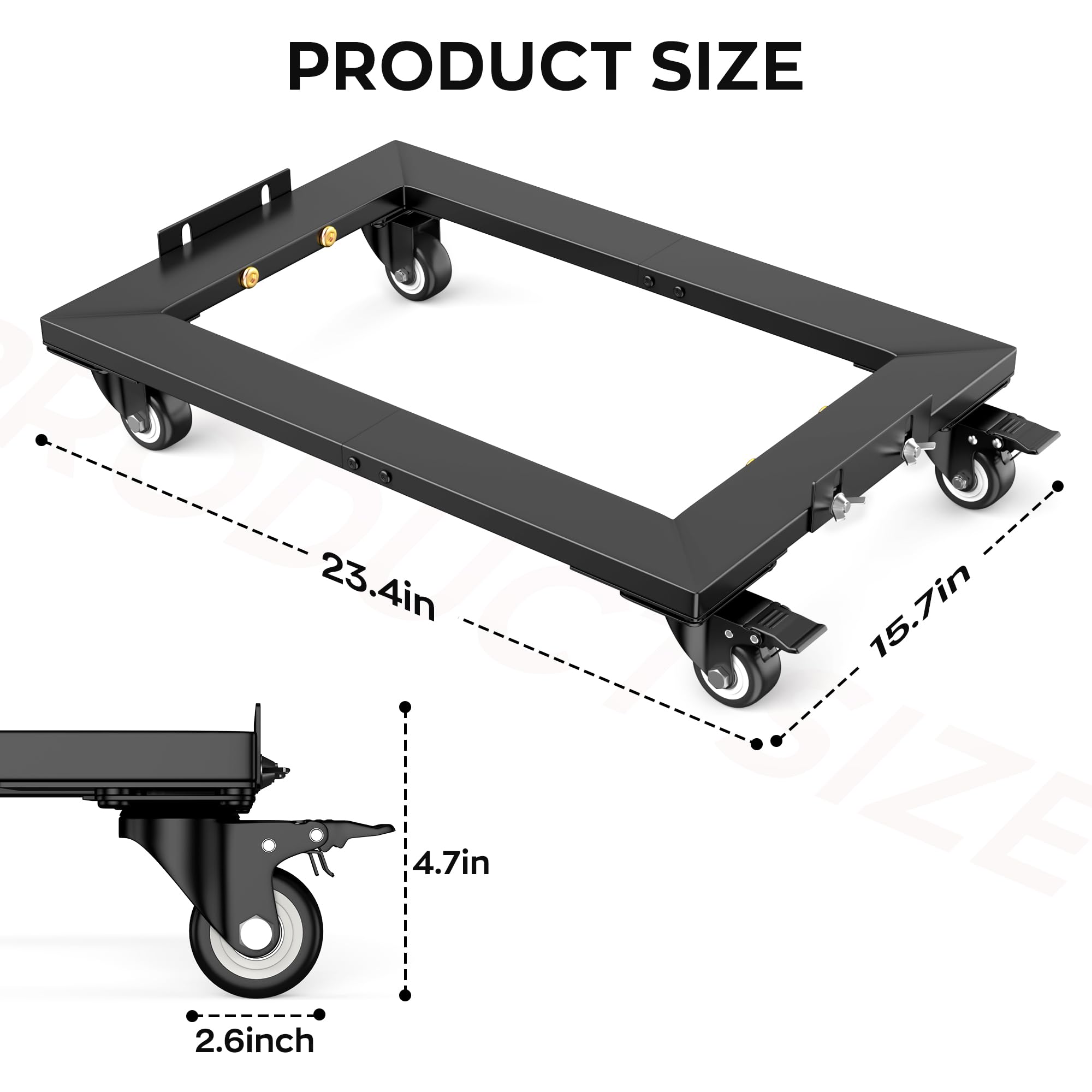 Heavy Duty Furniture Dolly - 1200lbs Capacity -2 Heavy Duty Furniture Dolly - 1200lbs Capacity -2