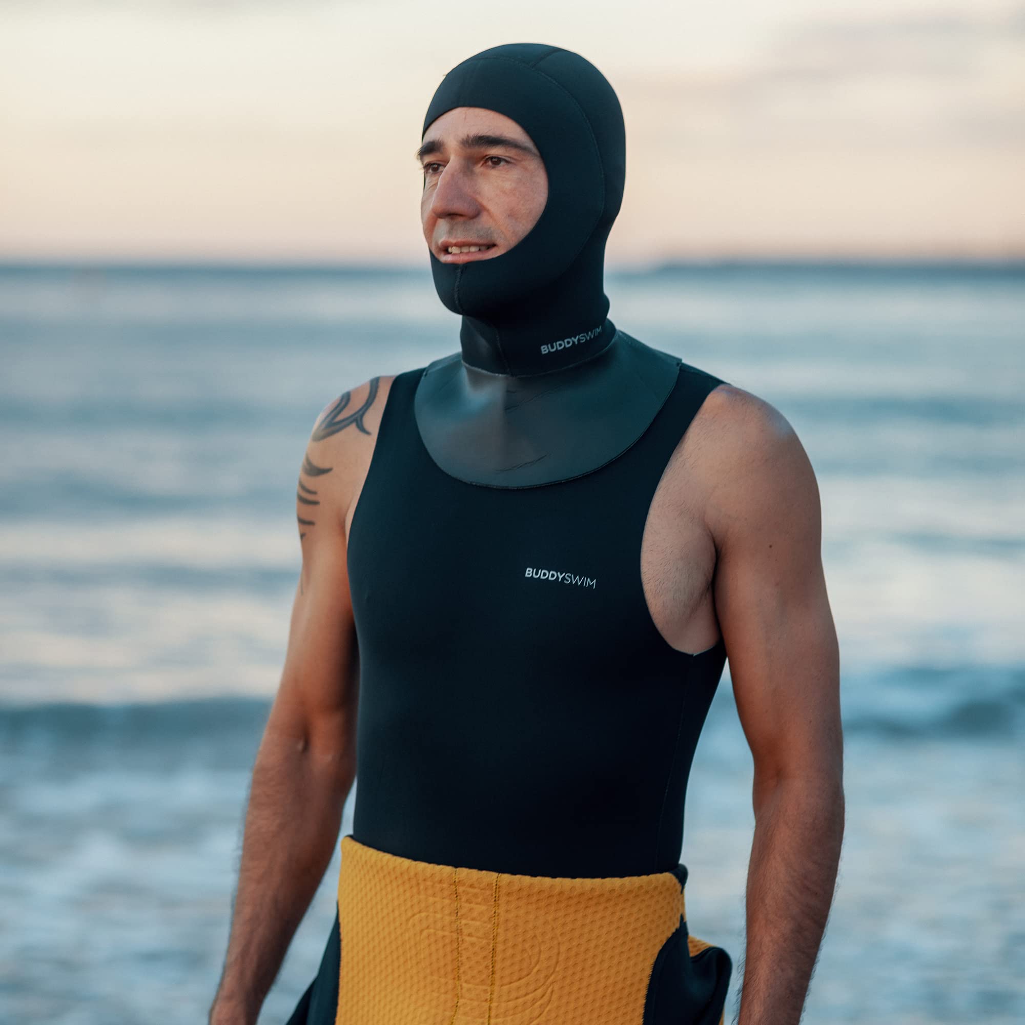 Capucha Neopreno 2.5 mm Natación en Aguas Abiertas. Capucha Neopreno Hombre y Mujer para la Cabeza Aislante del Frío, Buceo, Submarinismo, Kayak, Surf y Trabajos en el Agua