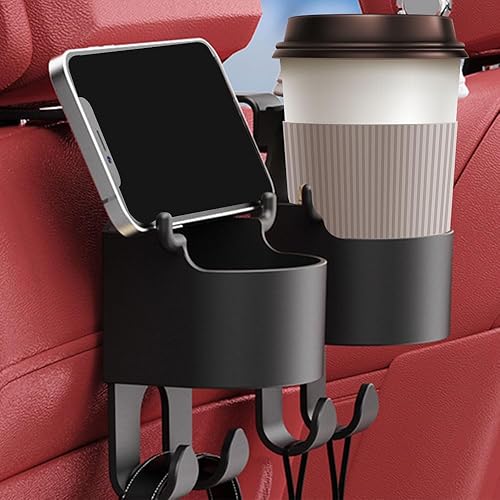 Miniatura 6 de Gancho multifuncional para respaldo del asiento del automóvil, 2024 nuevo 3 en 1 gancho de automóvil para asiento trasero de automóvil para