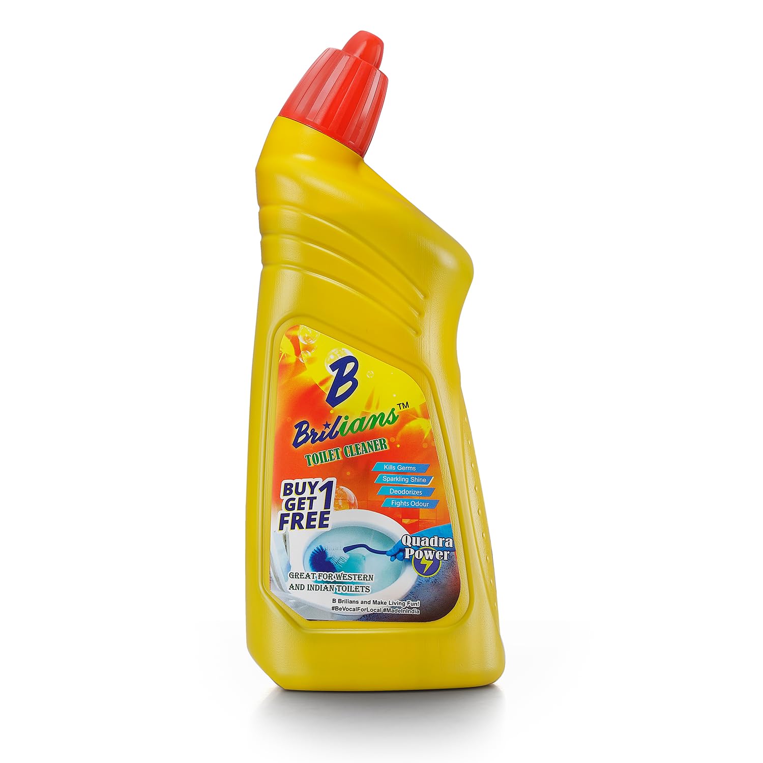 See full amazon price history chart for B Brilians Toilet Cleaner (200 ml) | Quadra Power Formula | Removes Tough Stains B Brilians Toilet Cleaner (200 ml) | Quadra Power Formula | Removes Tough Stains (B0D4QN5QPS) Amazon Price History, Amazon Price Tracker
