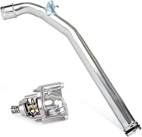 Vista 4 de MITZONE Coolant Thermostat Housing Assembly compatible with 2017-2023 Buick Cadillac Chevy GMC Vehicles - LaCrosse Regal XT5 XT6 Blazer Acadia 3.6L