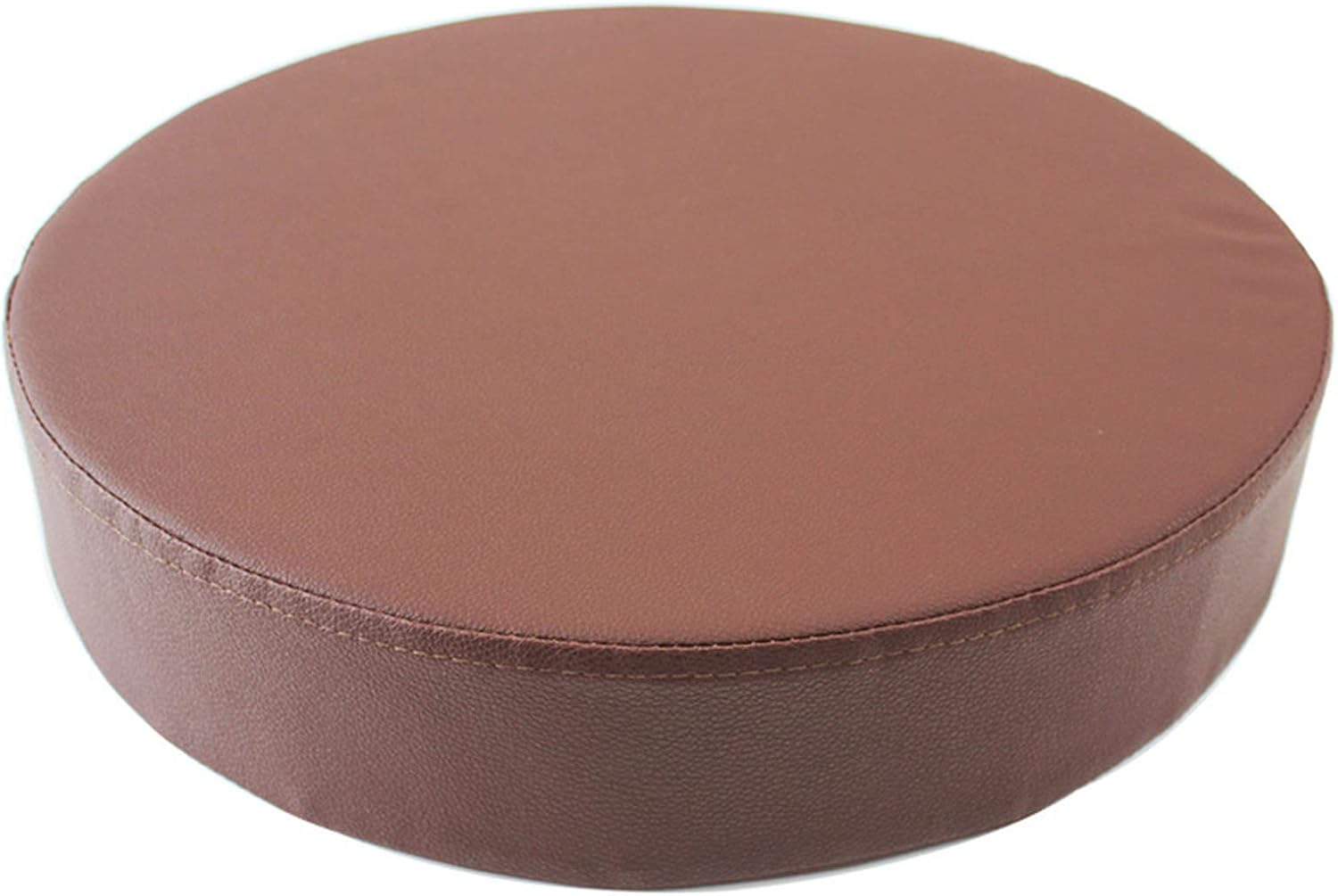 ZTGL Round Chair Cushion 35/40/45/50cm, Waterproof Seat Cushion Thick, Tatami Floor Pillow Sitting Cushion for Home Dining Kitchen Floor Office Garden No-Wash Seat Pads,Coffee,45x45x8cm