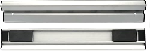 PHS Clip It - Sistema para colgar tiras  Soporte de aluminio para boletos de 11 12 pulgadas para pedidos de restaurantes, carril de boletos o