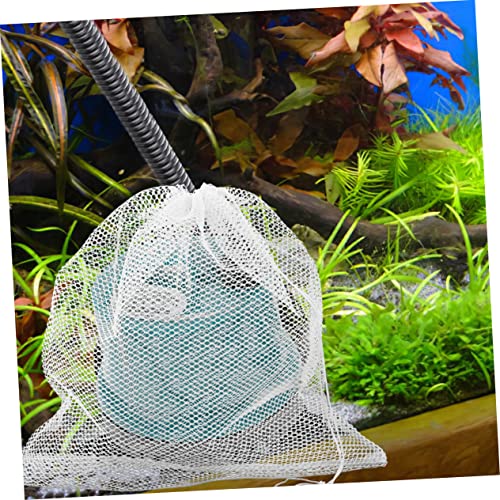 Bolsas filtrantes para bomba de acuario POPETPOP 2 piezas miniatura 4