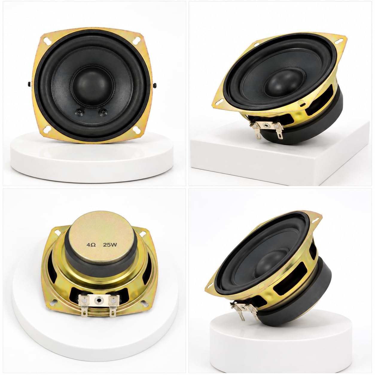 4-Inch 25W Audio Subwoofer Only subwoofer | This 4-inch subwoofer is designed to deliver deep and powerful bass performance.-image-15