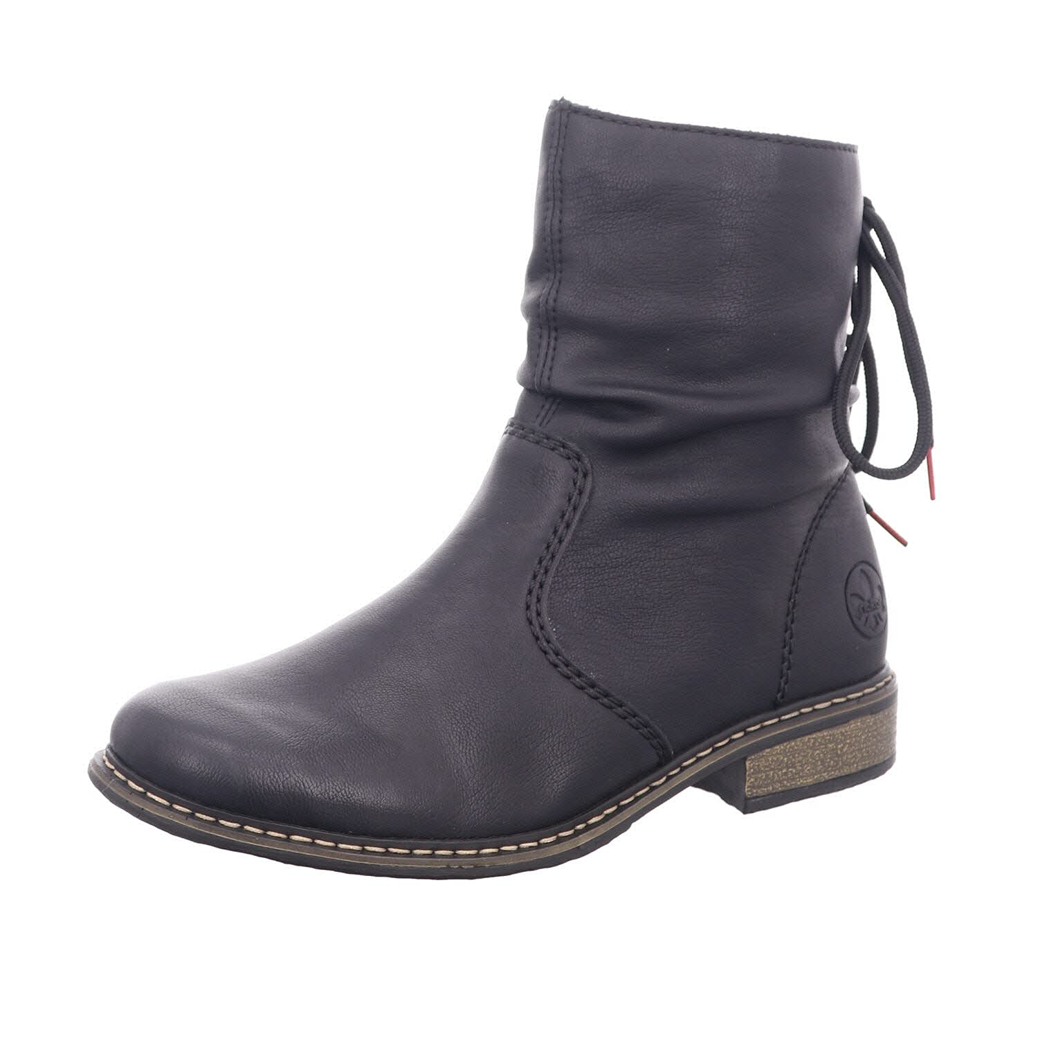 Rieker Women's Z49L1 Fashion Boot, Black Black 00, 7.5 UK