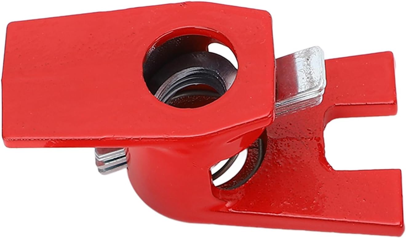 YWBL-WH 4PCS Pipe Clamp, Heavy Duty Malleable Iron Adjustable H Style Clamp for Woodworking, with Premium Strength and Durability for Carpentry DIY