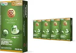 3 Corações Pack Cápsulas de Café Orgânico, Compatíveis com Nespresso, contém 40 un