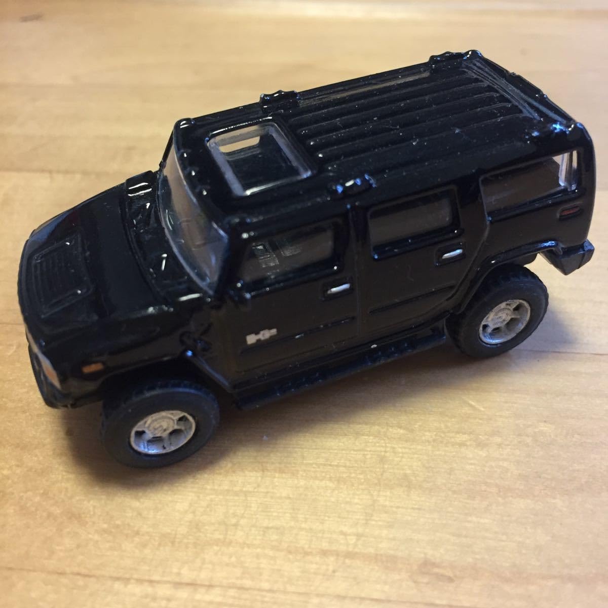 Amazon | ハマーH2黒色ブラックミニカーHUMMER1/64スケールか1/72 