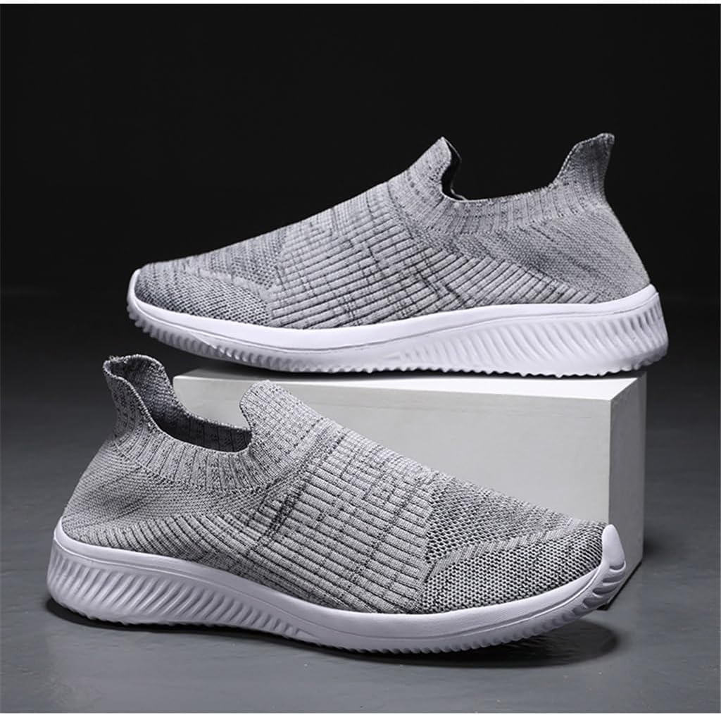 FMURY Shoes Men Loafers Light Walking Breathable Casual Shoes Men Sneakers