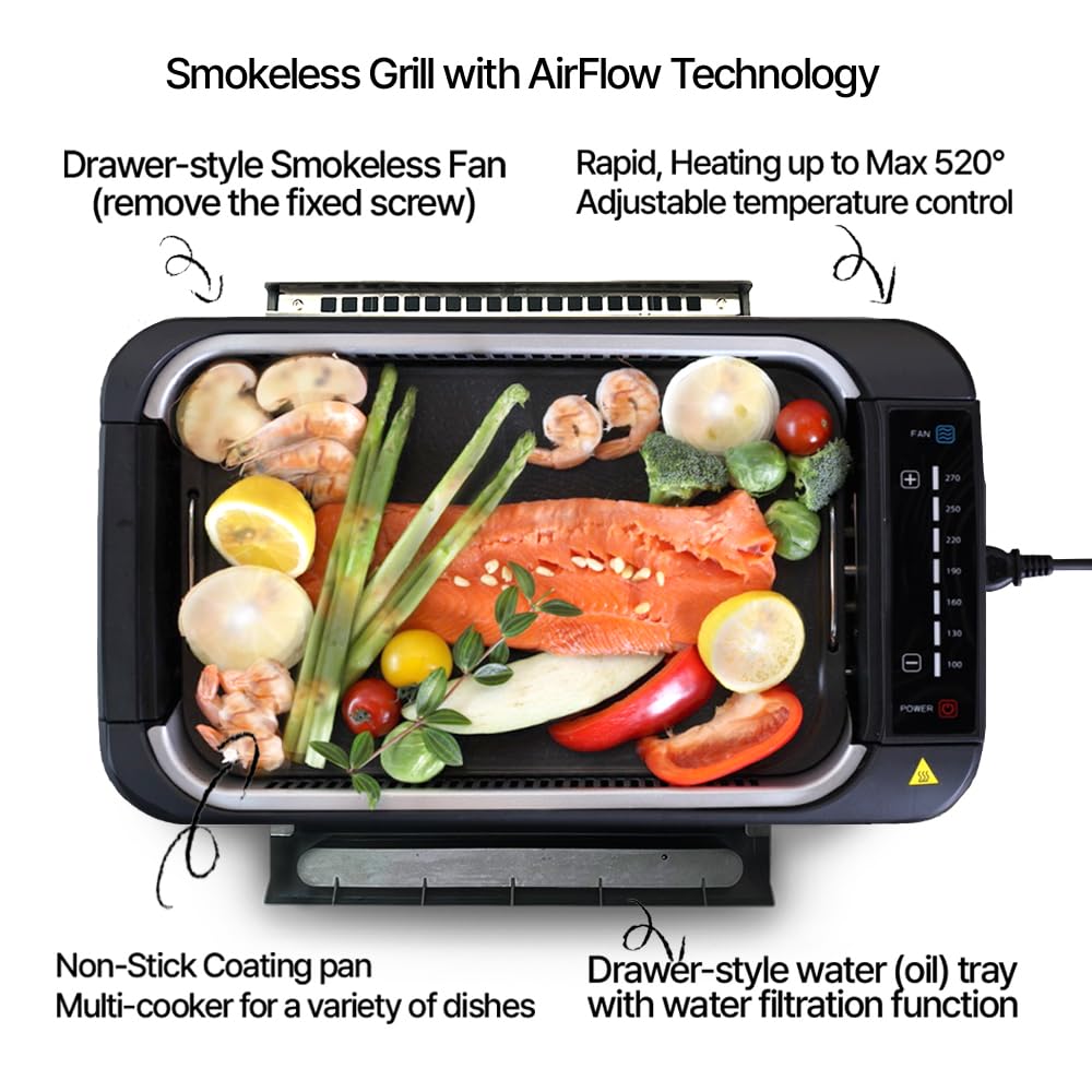 SMART BERRY K-GRILL 無煙グリル マルチクッカー Amazon.com: SMART BERRY K-GRILL, SMART BERRY 3 in 1 Smokeless