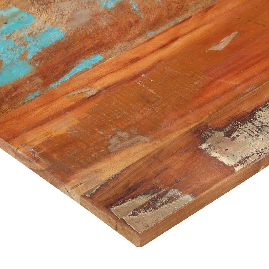 vidaXL Tischplatte Massivholzplatte Holzplatte Ersatztischplatte Holz Platte für Couchtisch Rechteckig 60x100cm 15-16mm Recyceltes Massivholz