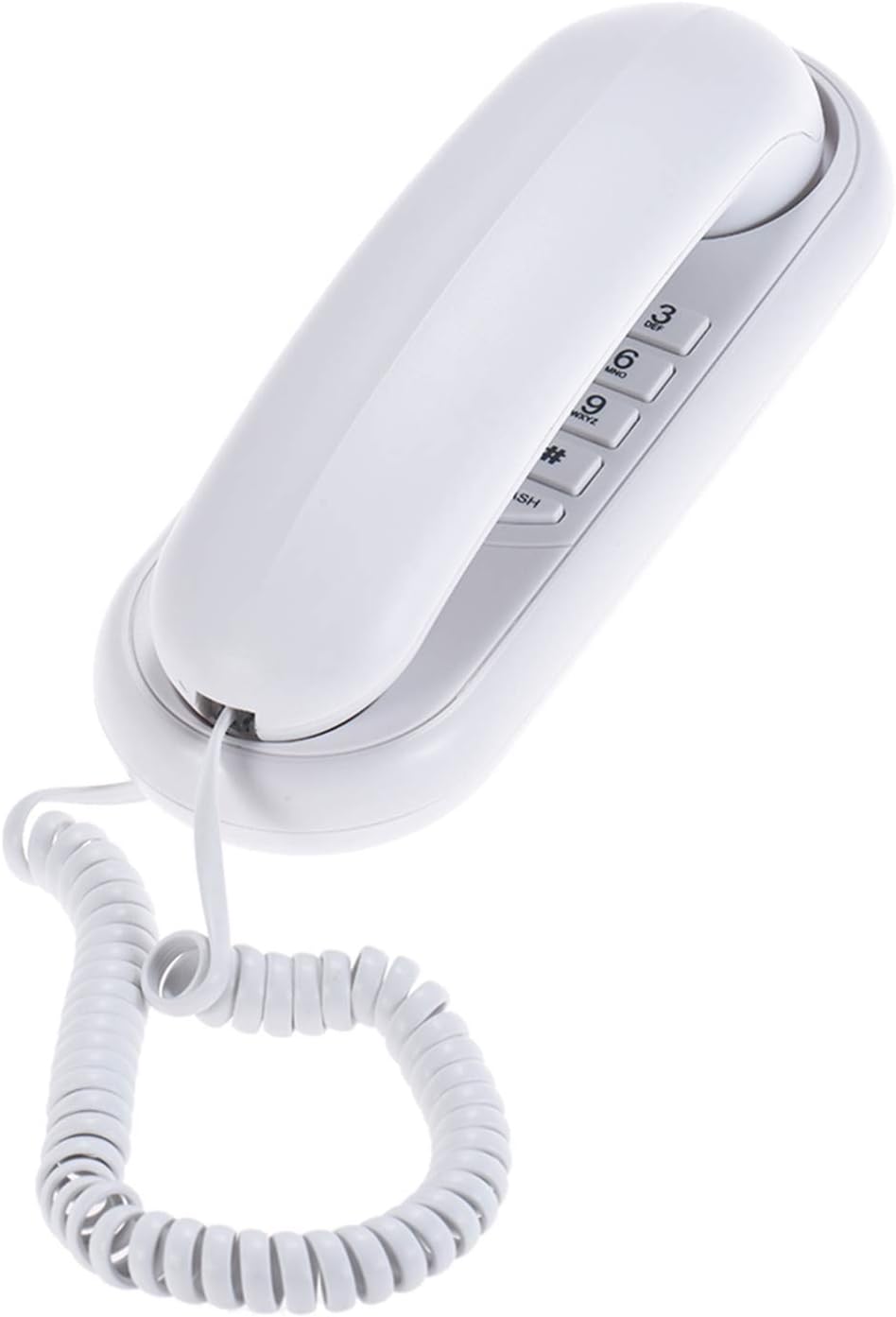 – GoolRC Portable Corded Telephone Phone Pause/Redial/Flash Wall Mountable Base Handset for House Home Call Center Office Company Hotel
