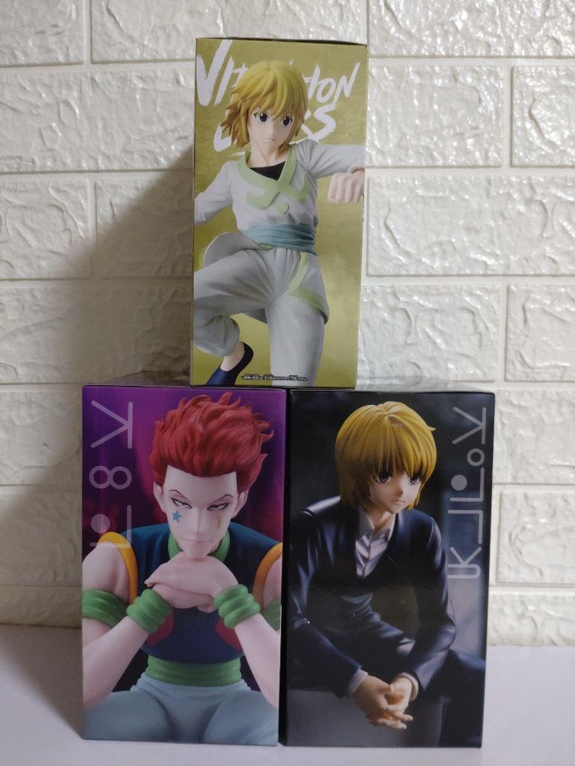 Amazon.co.jp: HUNTER×HUNTER フィギュア クラピカ ヒソカ 3体セット
