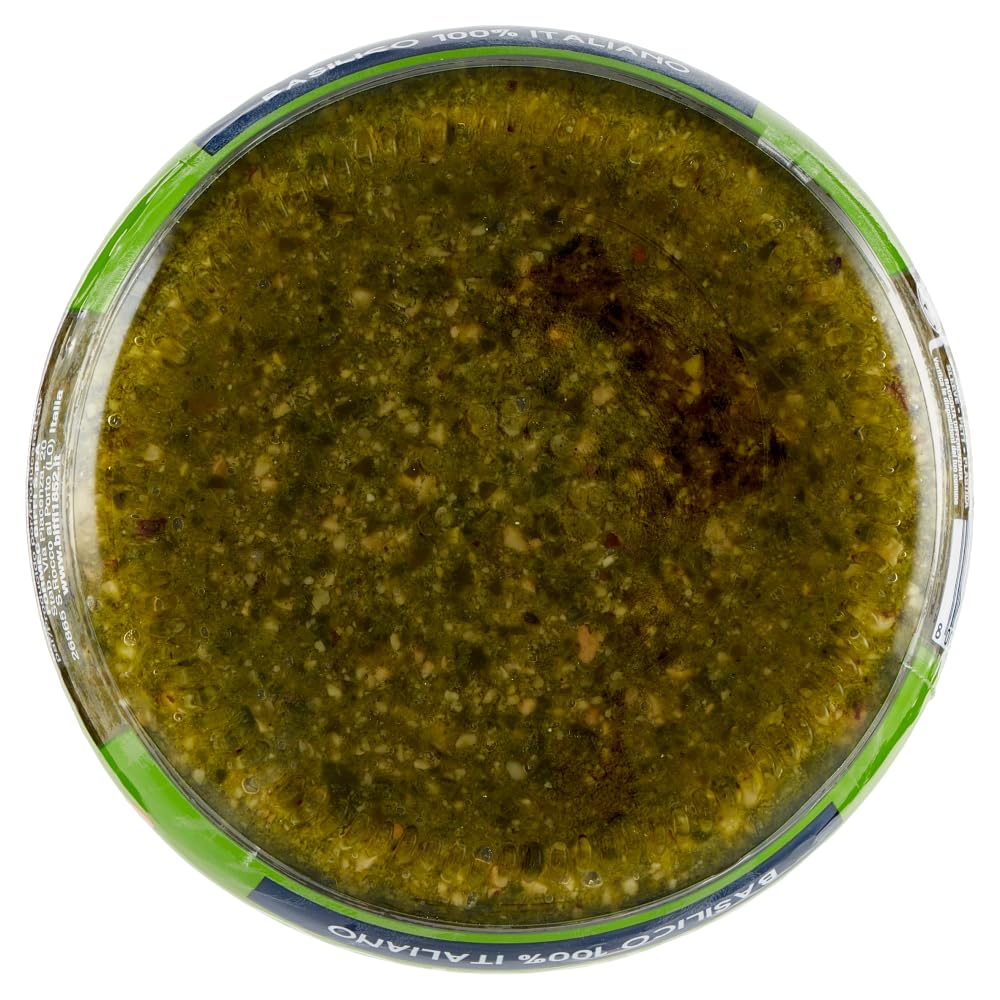 Italian Gourmet Pesto Classico Salsa Professionale 3 x 980g, Basilikum grün