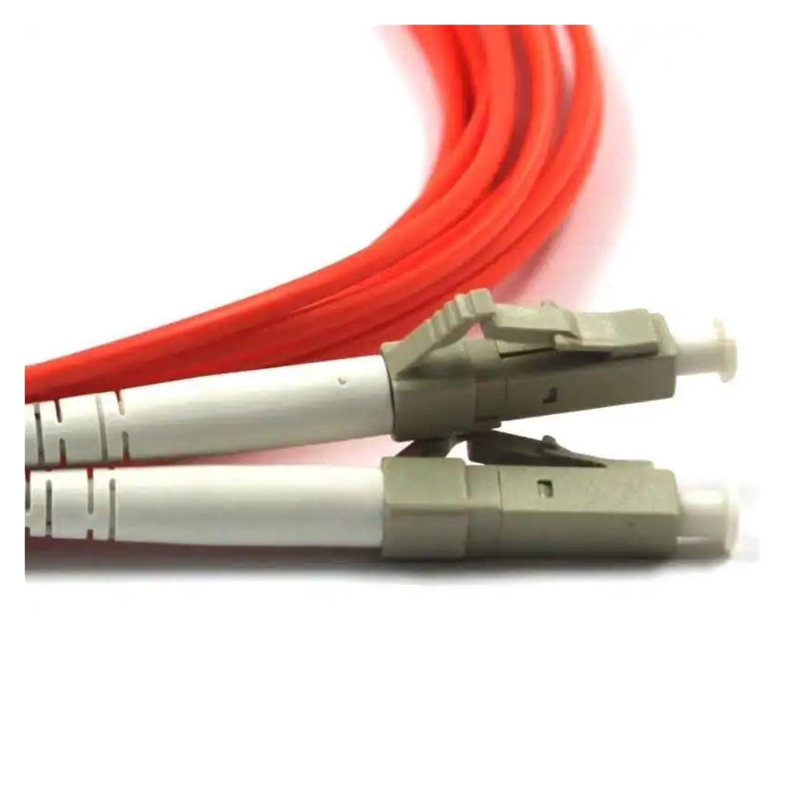 Câble de raccordement en fibre optique 2,0 mm ou 3,0 mm LC/ST/SC/FC UPC multimode Dual Core 5 mètres (LC UPC-ST UPC)