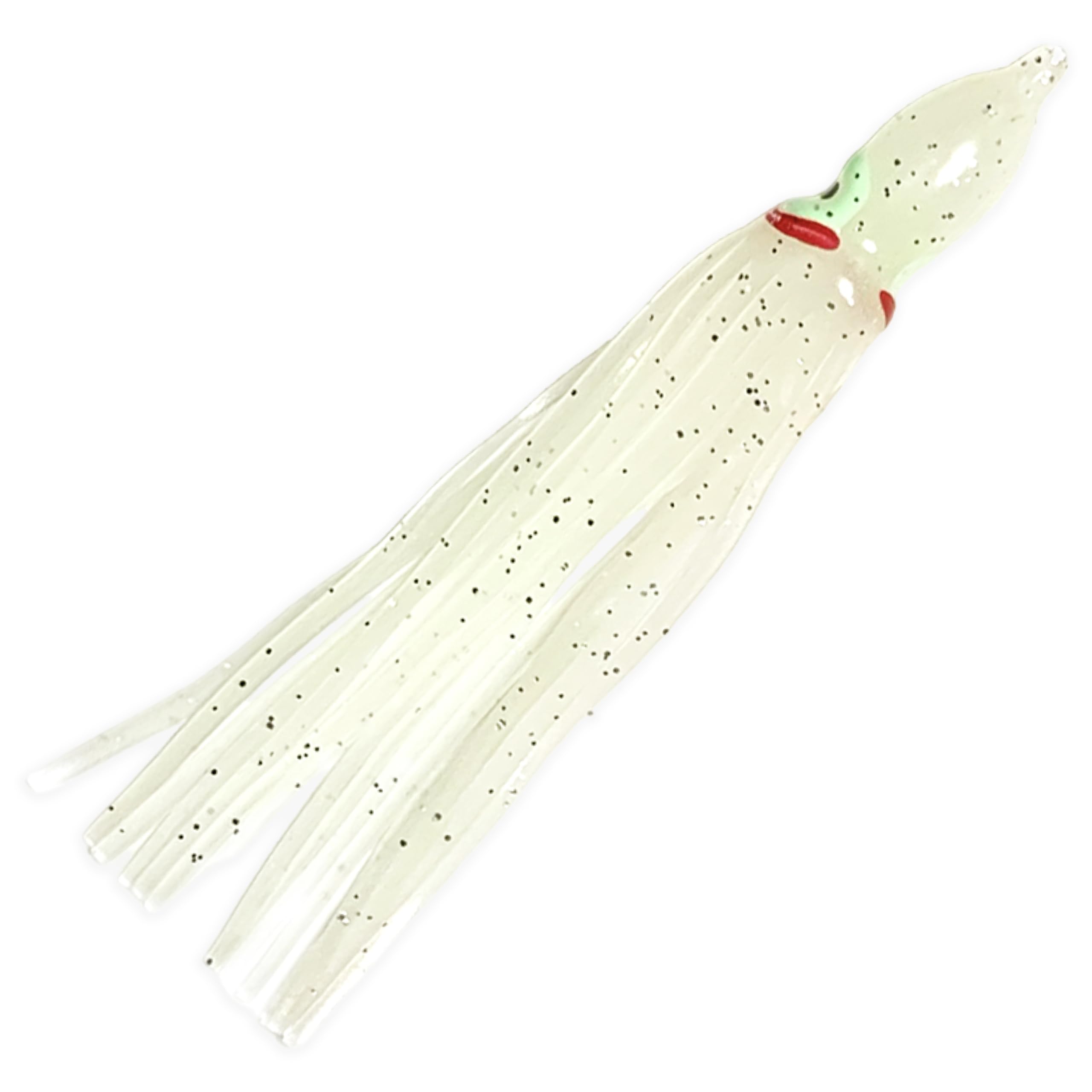 Sanhu 4.5” Squid Skirts – Glow - 40 pieces