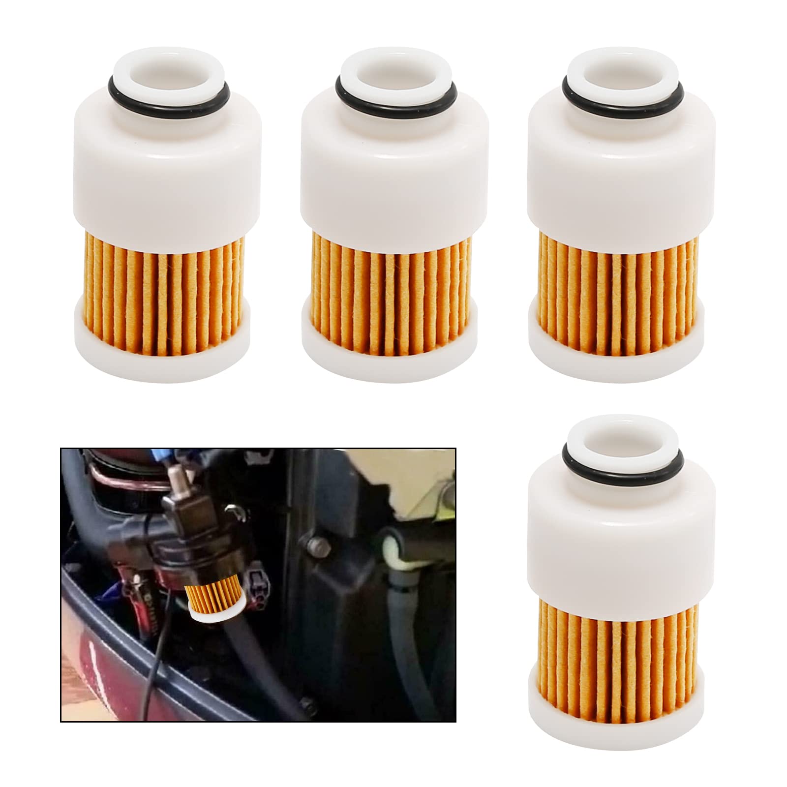 Amazon.com: Aynaxcol 68V-24563-00-00 Fuel Filters Replacement for