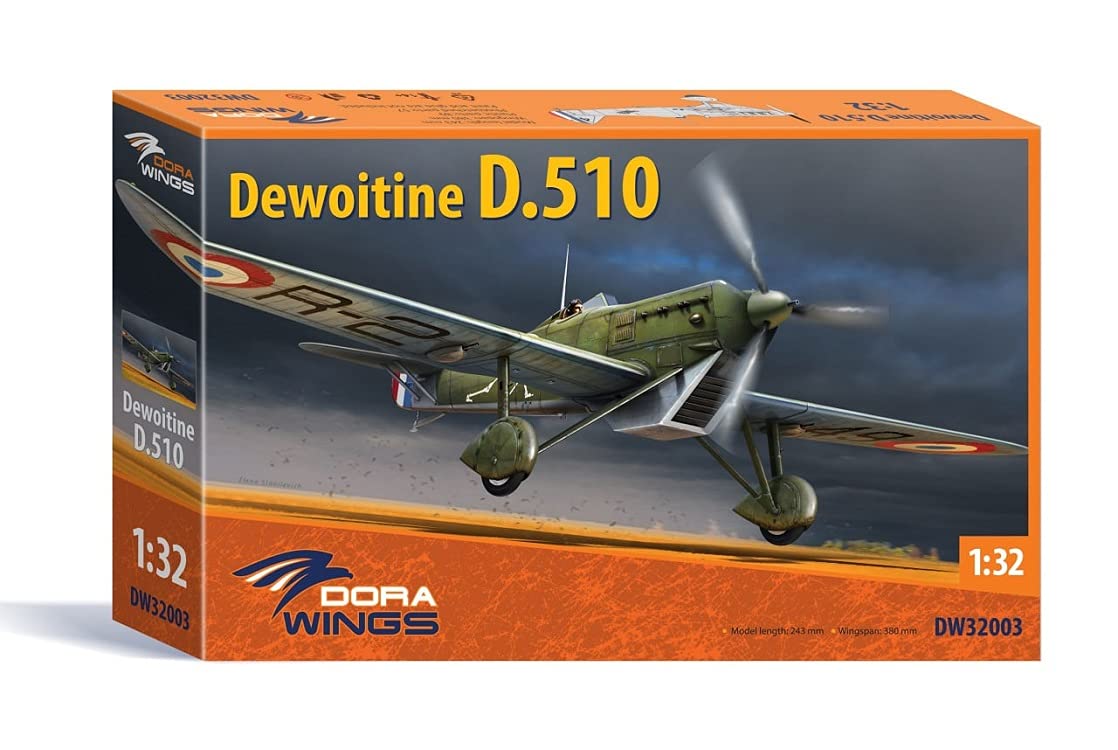 Amazon | Dora Wings 32003-1/32 Dewoitine D.510 飛行機スケール