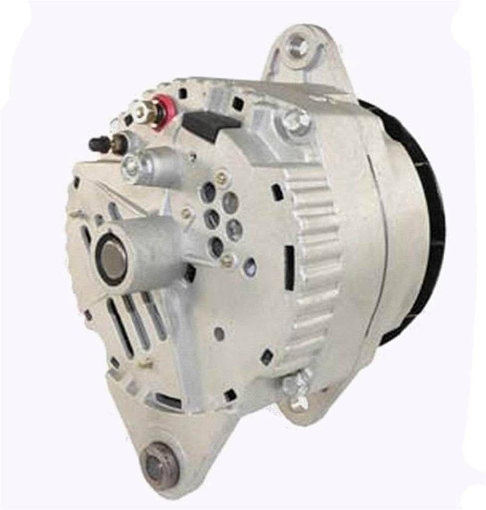 RAREELECTRICAL New Alternator 12V 100A 27Si Internal Regulator External Fan Negative Polarity Compatible With 1985-1987 International S Series Ihc Dt-360 Dt-466 6.9L 7.3L T-444E 9.0L 1105473 1105472