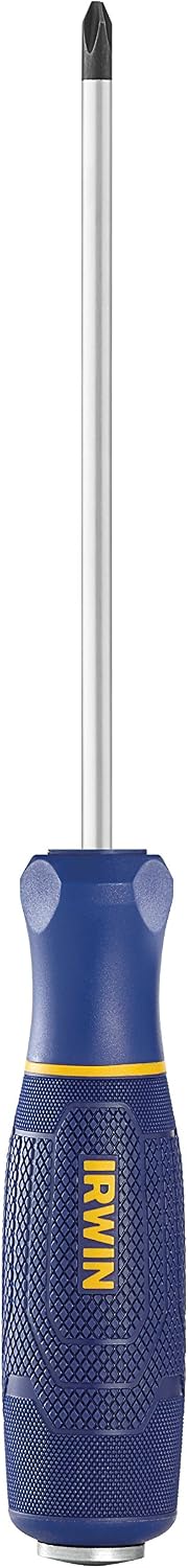 IRWIN TorqueZone Phillips Demolition Screwdriver, PH#2 x 6"