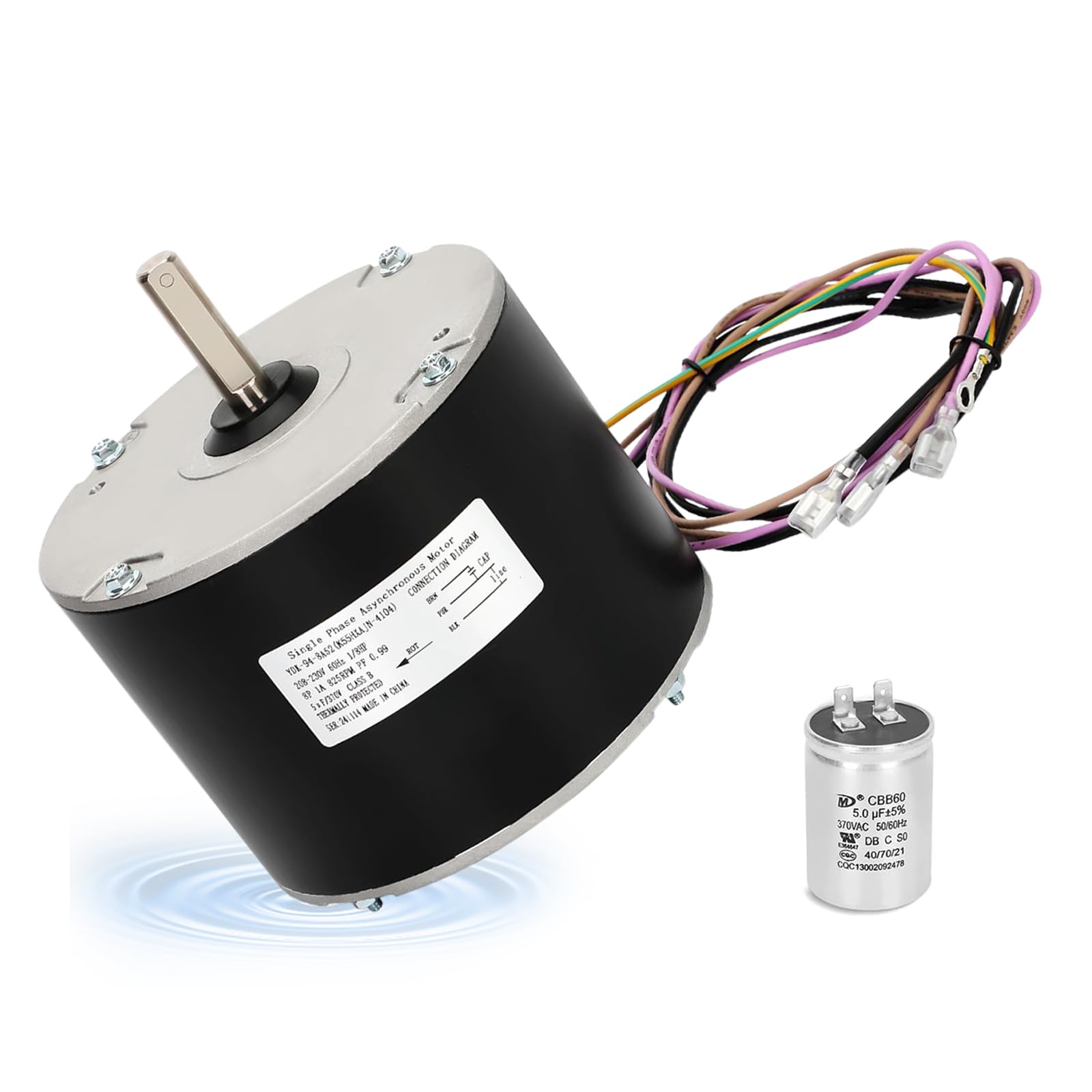 MOT18688 Condenser Fan Motor Upgraded 1/8 HP 200-230V 48 Frame 825