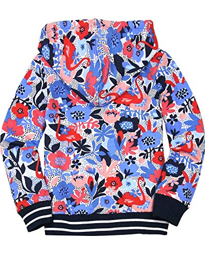Boboli Girl's Floral Print Hooded Cardigan, Sizes 4-162