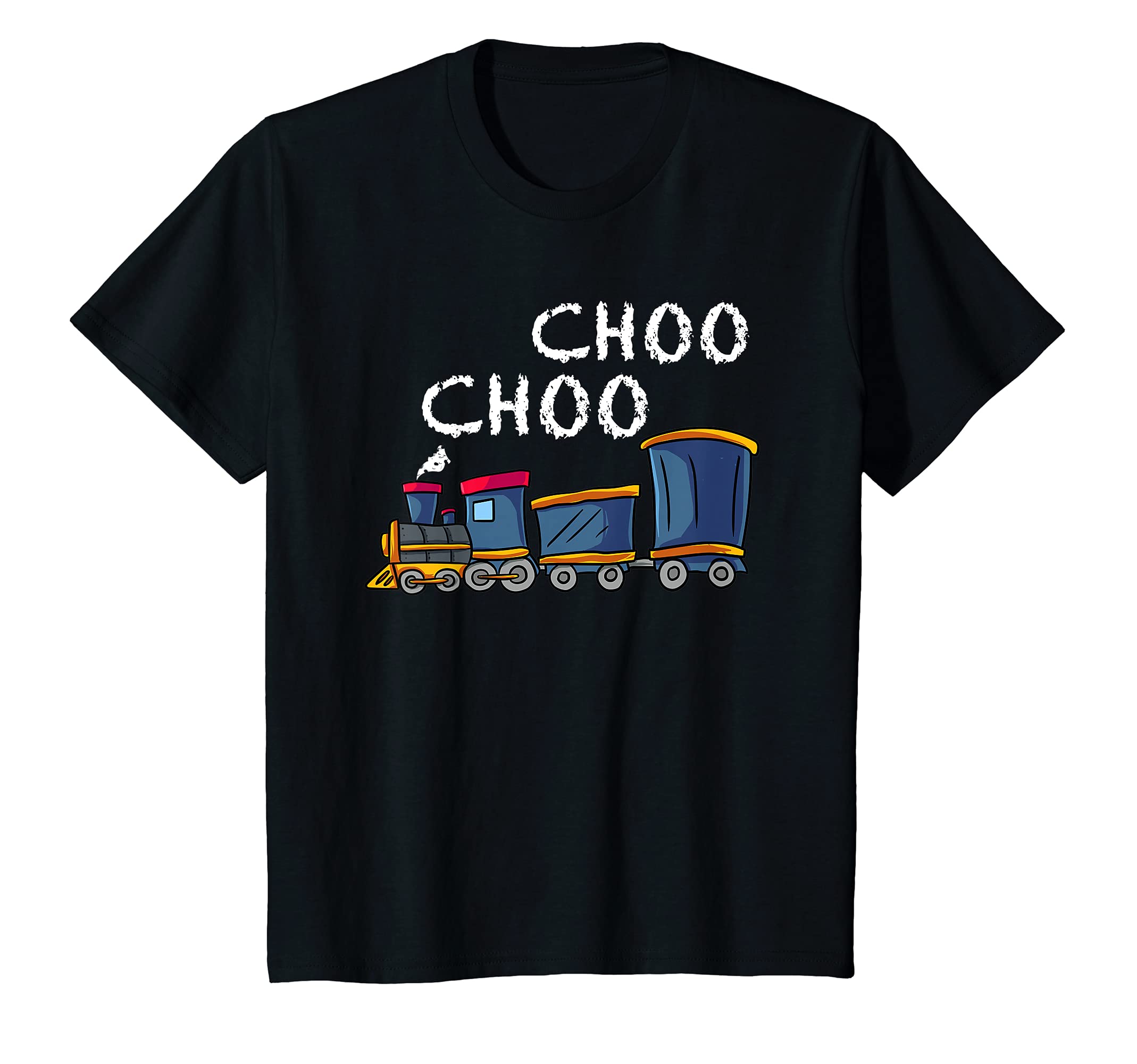 Youth Choo Choo Train Gift for Boys & Girls- Steam Locomotive T-Shirt