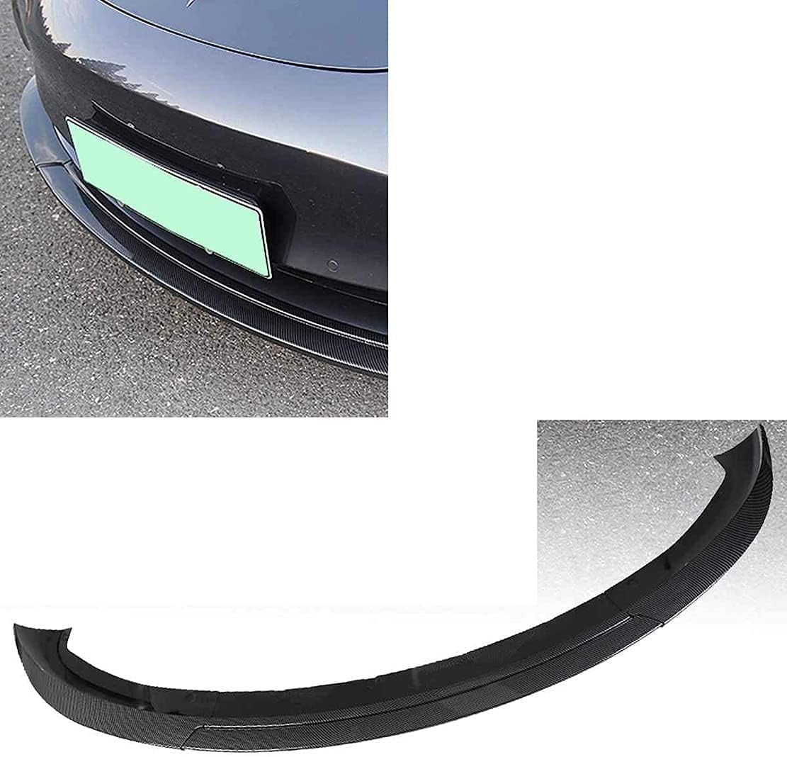 Aileron Pare-Chocs Avant Modulaire Design Sport pour Tesla Model 3 2016-2019