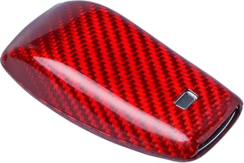 Miniatura 3 de M.JVisun Funda para llavero de fibra de carbono genuina para Mercedes-Benz 2019-2022 Clase C Clase G Clase 2017-2022 Clase E 2018-2021 S Class Smart