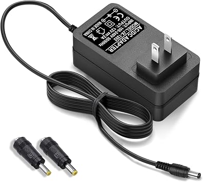 DC 12V Casio Keyboard Power Cord Charger for Casio Keyboard WK-1200 WK-1300 WK-1600 WK-1800 WK-1630 WK-3000 WK-3000D WK-3200 WK-3300 WK-3500 WK-3800 WK-8000 AD-12MLAU AD-12CL AC Adapter