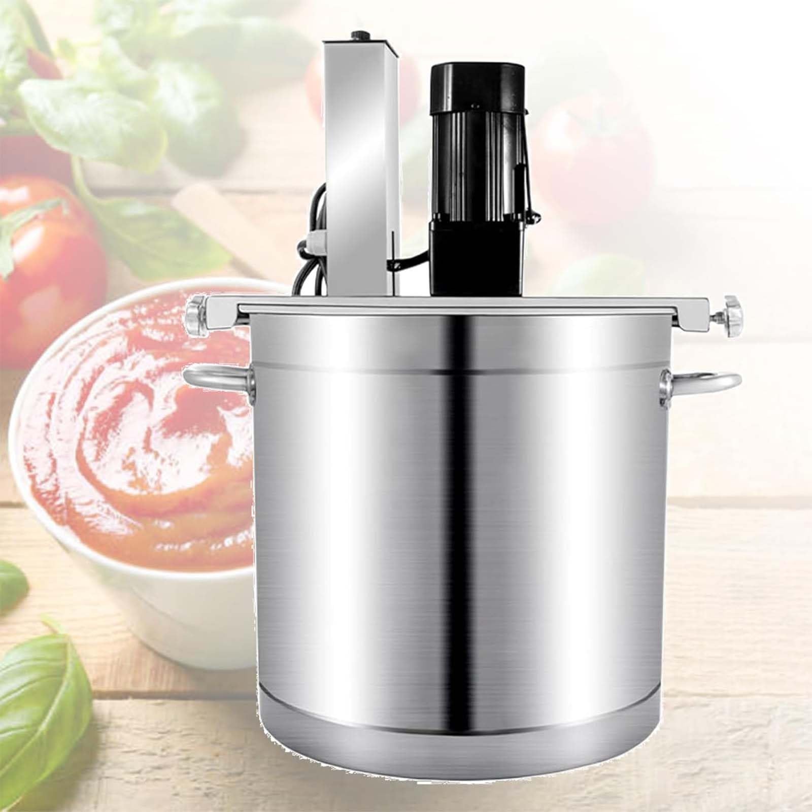 Mieszadło Do Dżemu, Mieszadło Do Przypraw Hot Pot Z Możliwością Używania Na Wielu Kuchenkach I Inteligentnym Sterowaniem, Do Zup, Gulaszy I Farszów, Średnica Od 30 Do 60 Cm(40cm/40L)