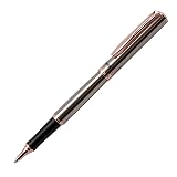 Pentel Libretto Roller Gel Pen, Rose Gold, Black Ink with Gift Box, Pen (0.7mm), 1 Pack (K600PG-A) – view 1