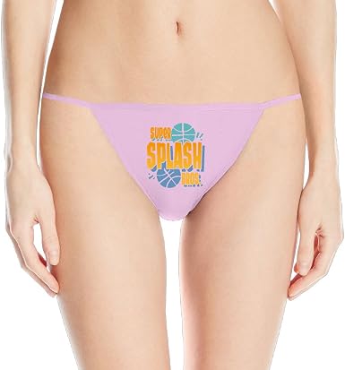 Amazon.com: Warriors Baloncesto Super Splash Hermanos Mujeres Sexy Tanga  Ropa Interior Bragas negro (3 colores), L, Rosado : Ropa, Zapatos y Joyería