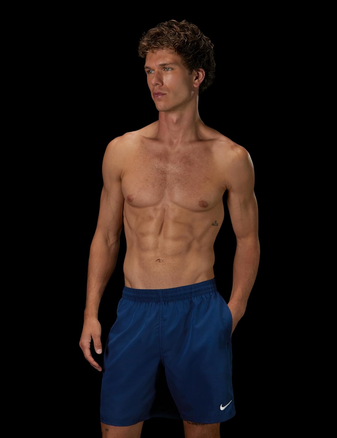 Nike Mens Swim Breaker Essential 7" Brief Lined Volley - Image 2