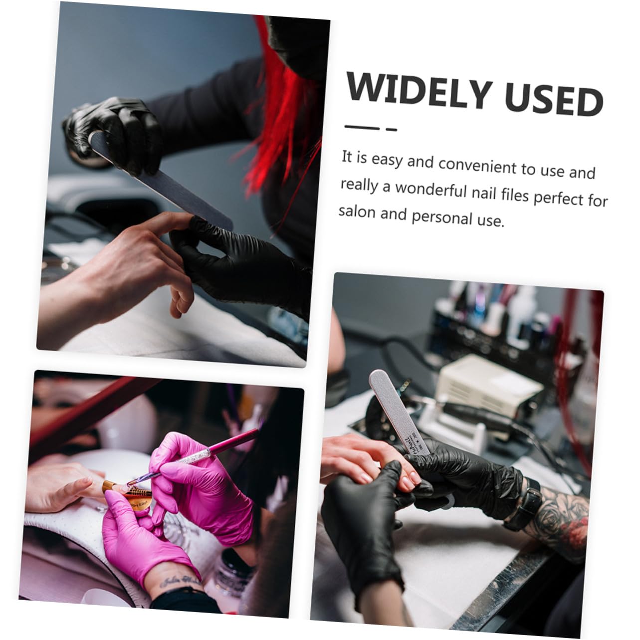 Abs e Metallo Lime per Unghie Rosa Pieghevoli 8 Pezzi | Uso Domestico e Salone, Superficie Levigante Doppia, Design Delicato e Chic, Formato Compatto Personale