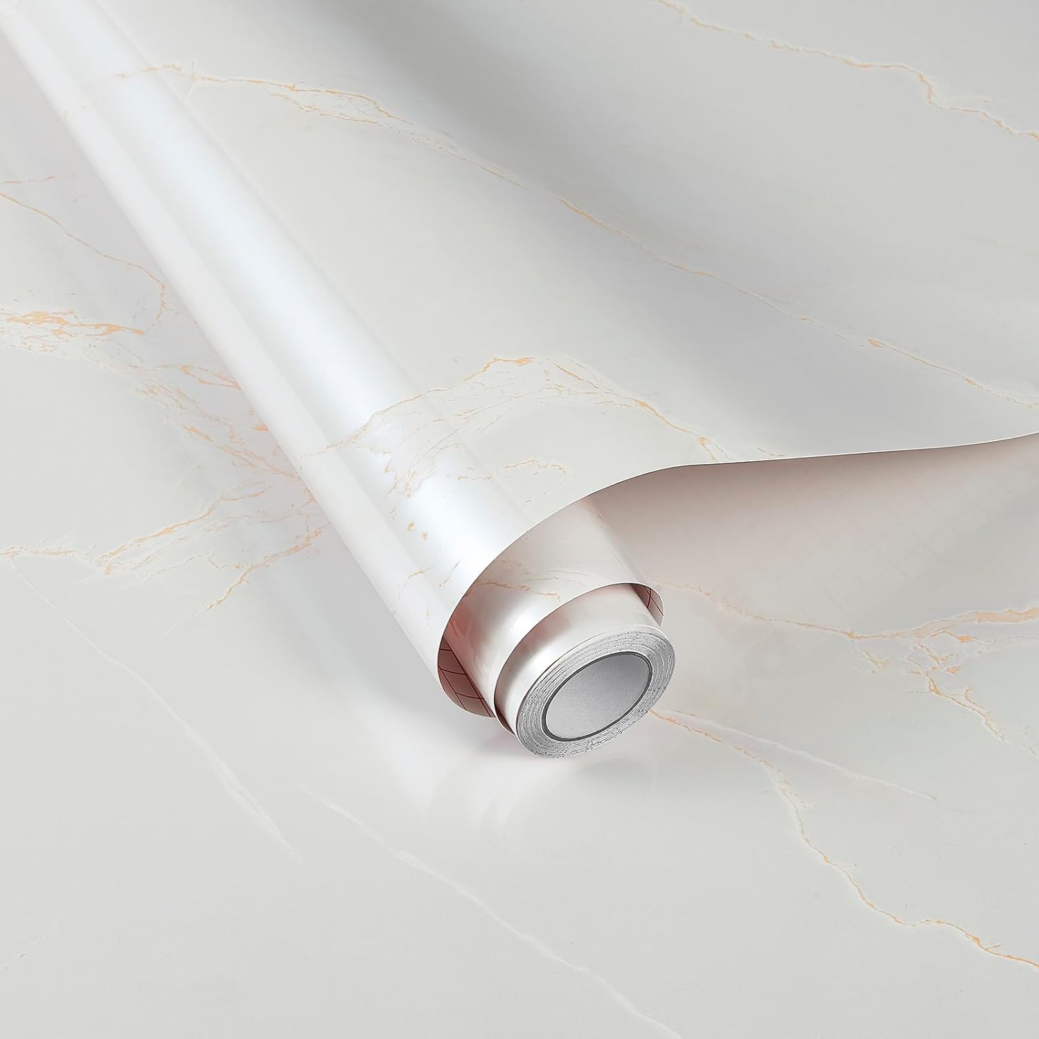 ANT Marble Contact Paper Peel and Stick Self Adhesive Removable Easy Install Liner Wallpaper for Countertop Furniture Drawers Shelves Waterproof Vinyl Film 31" x 360in Marble 2