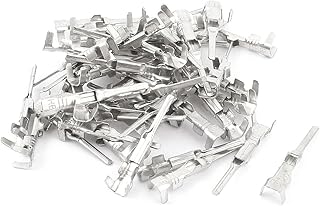 Aexit 50Pcs Wire Audio & Video Accessories Connector Crimp Terminal Electric Connectors & Adapters Lighting DJ611-1.5A